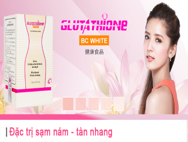 Rút ngắn thời gian trị nám sạm da cùng viên uống White Glutathione BC